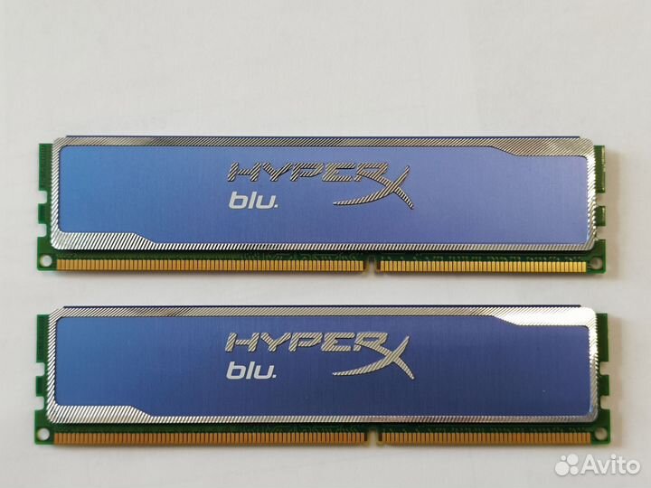 Память DDR3, 8 Gb, 2 модуля по 4Gb