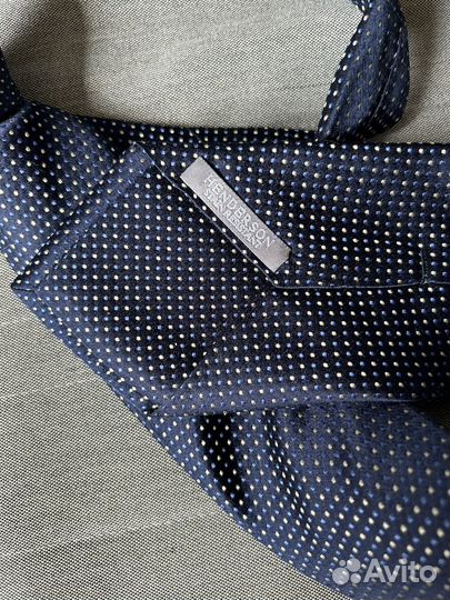 Галстук henderson синий