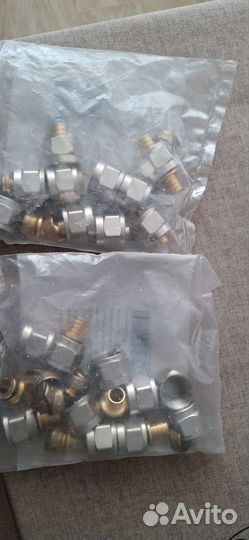 Фитинг компрессионный stout 16х2,2x1/2