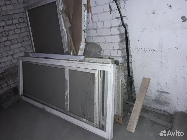 Окна и двери пластиковые бу