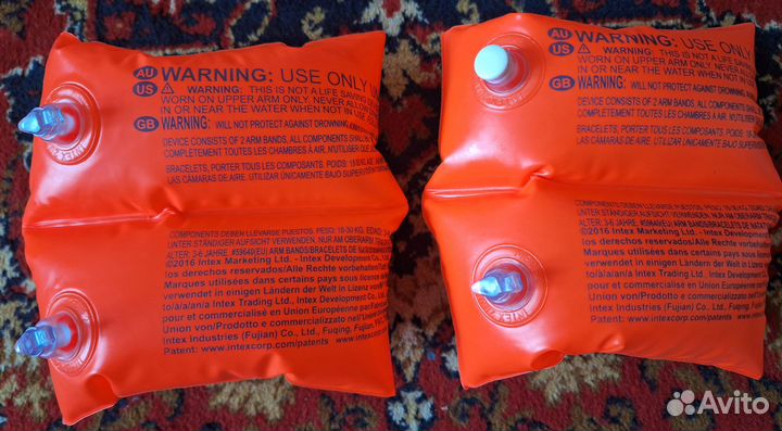 Детские нарукавники надувные для плавания