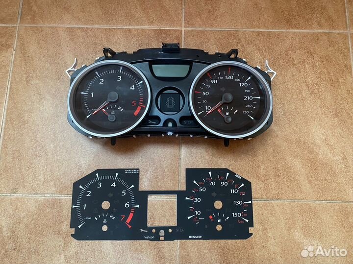 Панель приборов Renault megane 2
