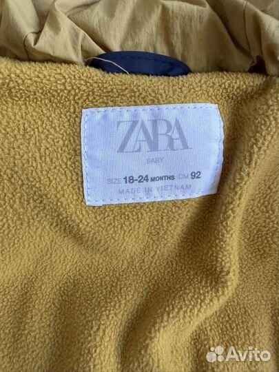 Куртка Zara 92 размер оригинал