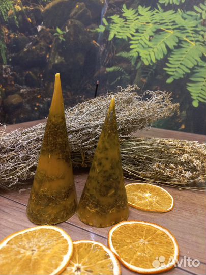 Свечи с травами