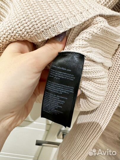 Свитер Calvin Klein Jeans, розовый оригинал, S