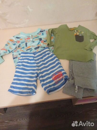 Пакет одежды игрушек мальчику на 2 года