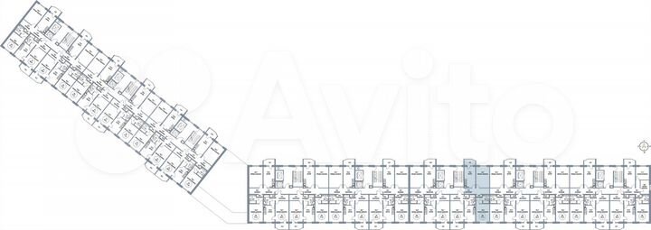 2-к. квартира, 71,3 м², 1/17 эт.