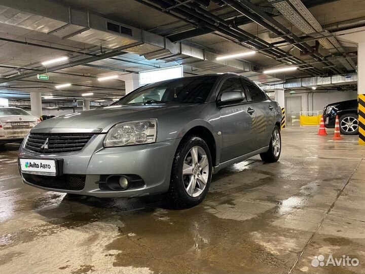Mitsubishi Galant 2.4 AT, 2008, битый, 220 276 км