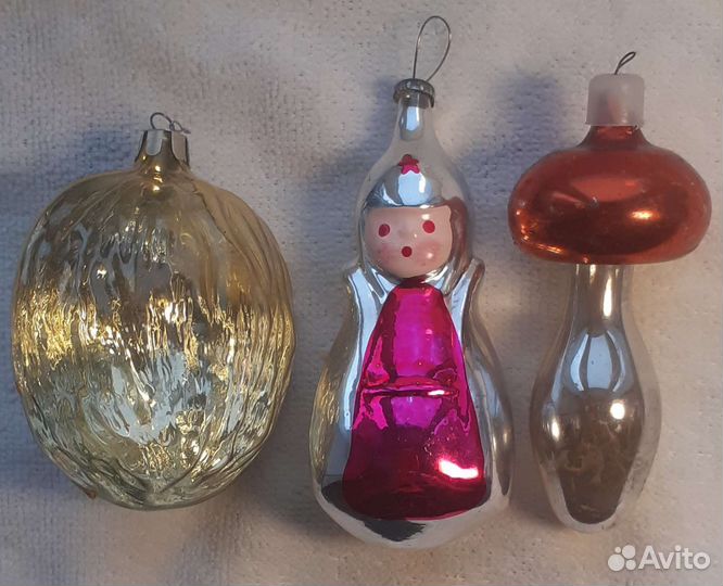 Елочные игрушки СССР одним лотом