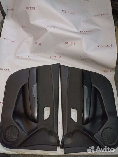 Обшивка двери комплект kia rio 3