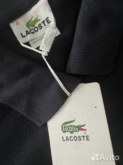 Футболка polo мужская lacoste