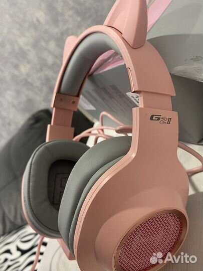 Наушники с ушками игровые