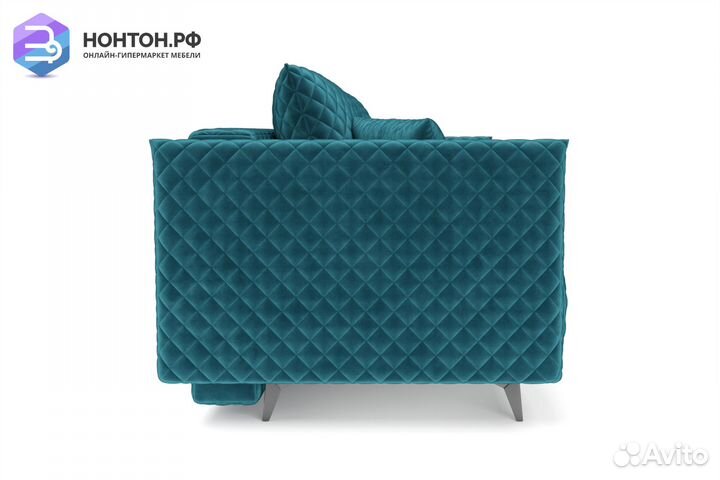 Диван тик-так Вашингтон сине-зеленый