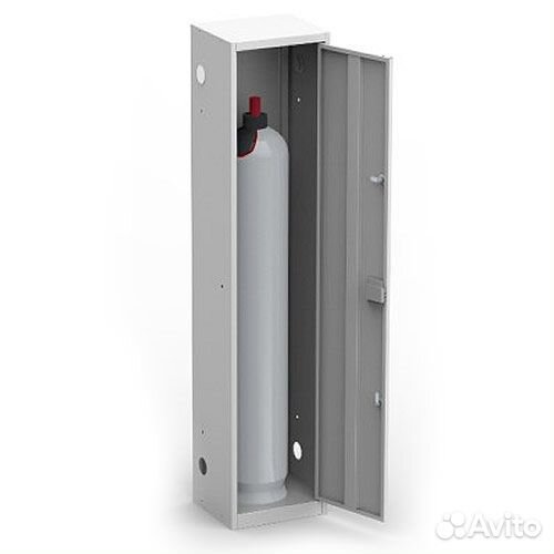 Металлический шкаф для газ баллона на 40л шгр40-1