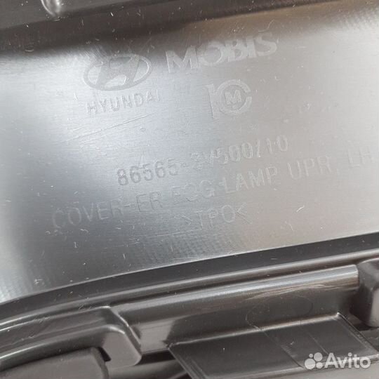 Накладка противотуманной фары hyundai azera