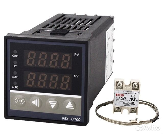 REX-C100 цифровой регулятор температуры Термостат