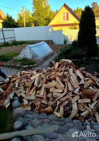 Дрова качественные от 1 куба любых пород древесины
