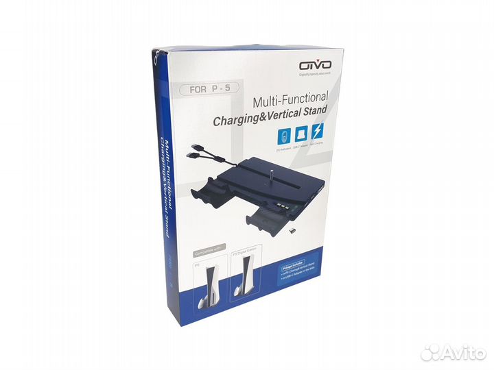 Подставка+док станция для PS5