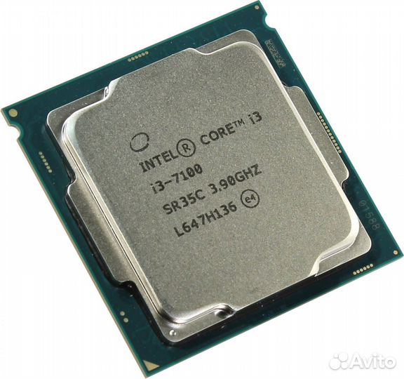 Intel Core i3-7100 Kaby Lake (LGA1151, 3900MHz, L3