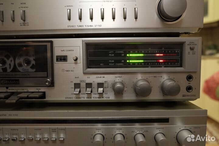 Toshiba Aurex Hi-Fi стойка