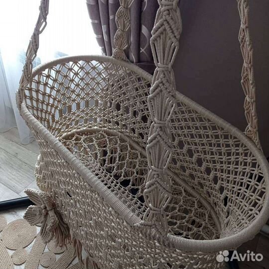 Люлька для новорожденного, качель