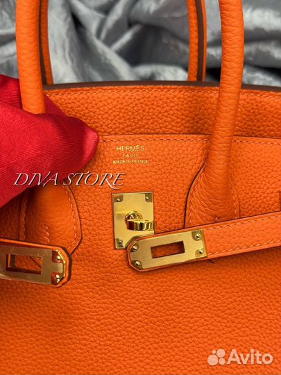 Сумка Hermes Birkin 25 orange
