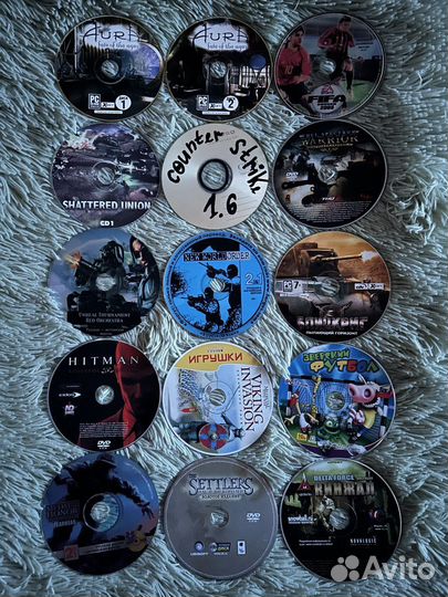 Компьютерные игры на дисках