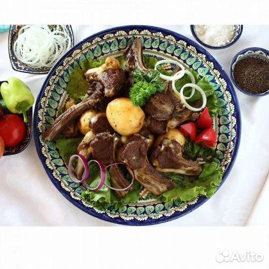 Казан чугунный Узбекский 12л +печь + ляган +капкир