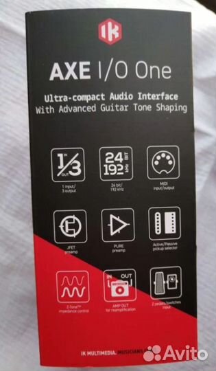 Аудиоинтерфейс IK Multimedia AXE I/O ONE
