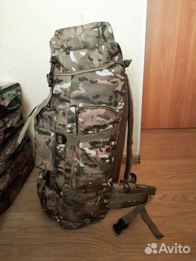 Рюкзак походный 70л кмф