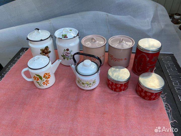 Эмалированная посуда СССР