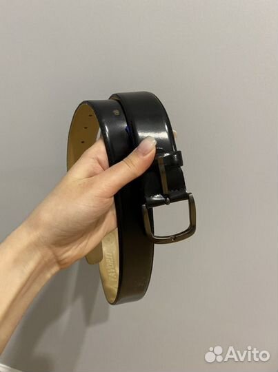Мужской черный ремень