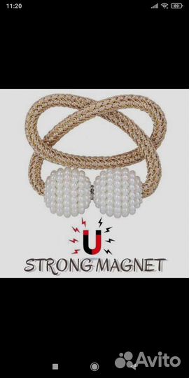 Магнитный зажим для штор