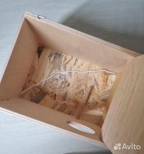 Домик- гнездо для волнистых попугаев