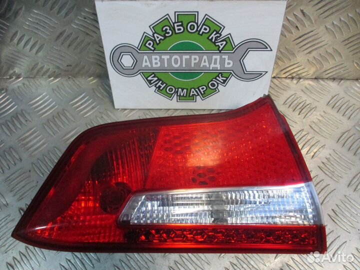 Фонарь задний левый в крышку Киа Рио 3 2012г