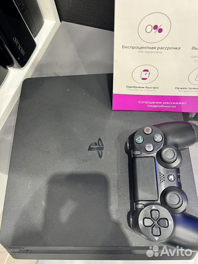 PS4 slim + god of war Рагнарек, FIFA 23 и др