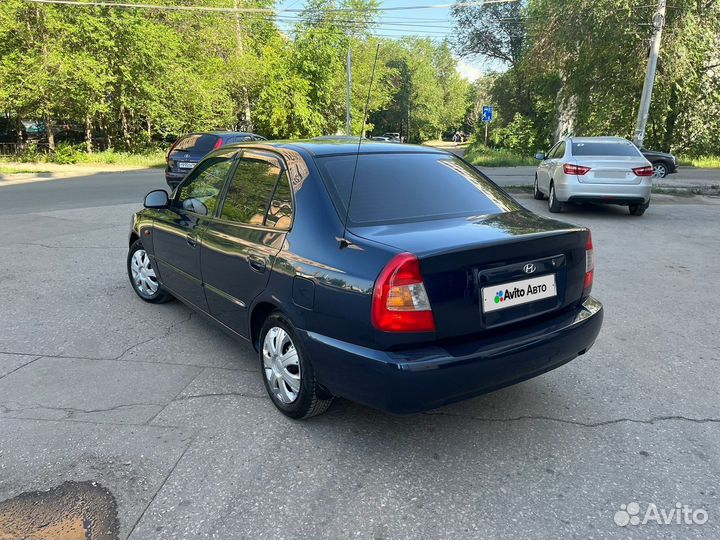 Hyundai Accent 1.5 AT, 2007, 225 000 км