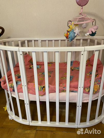 Кроватка трансформер для новорожденных