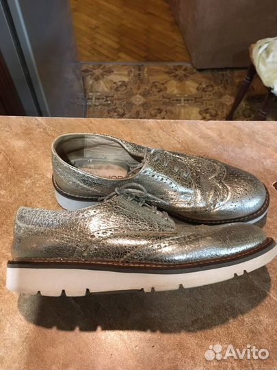 Туфли кожаные