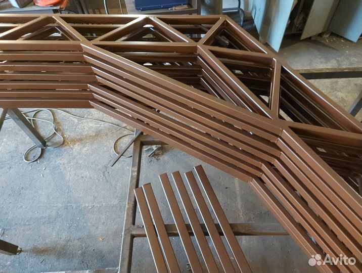 Фермы металлические, навесы для авто