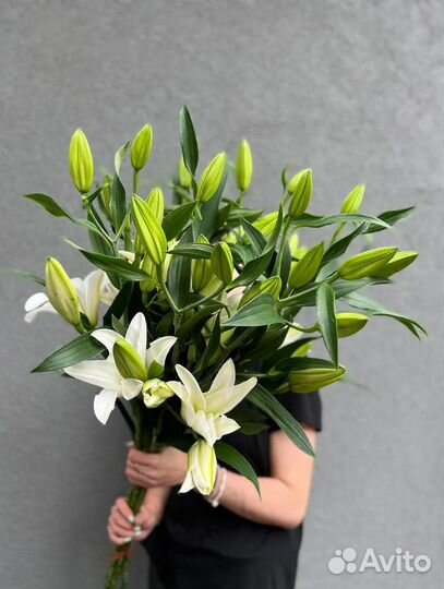 Лилии цветы букеты