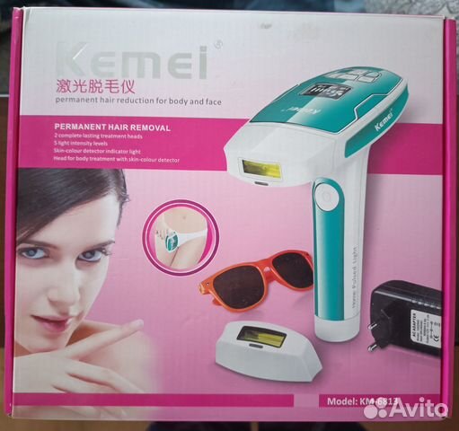 Фотоэпилятор домашний Kemei KM-6813