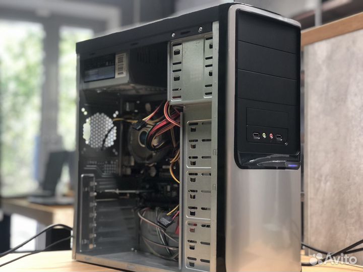Готовое рабочее место/пк AMD A8-7600/8Gb/SSD
