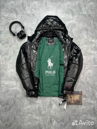 Глянцевая куртка Polo Ralph Lauren