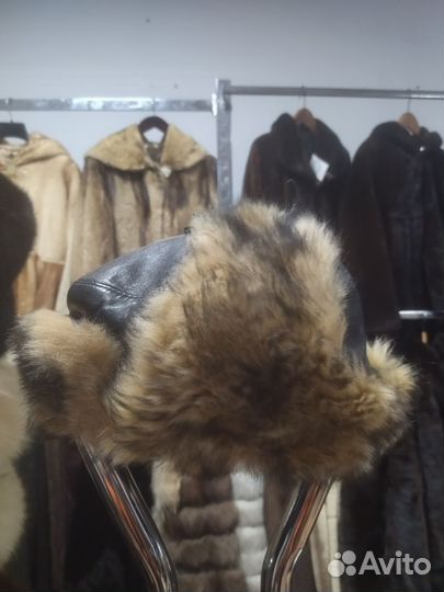 Шапка ушанка женская 56 размер