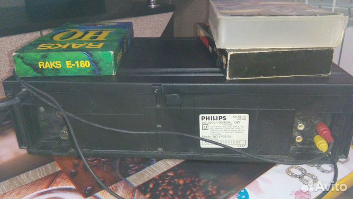 Видеомагнитофон philips VP 37 на запчасти