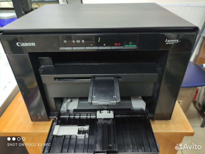 Мфу лазерное 3 в 1 Canon MF 3010/ гарантия