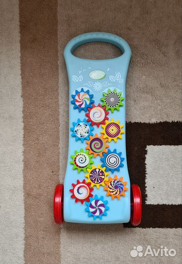 Каталка детская с шестеренками