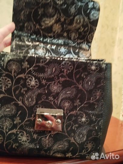 Сумка-рюкзачек, натуральная кожа