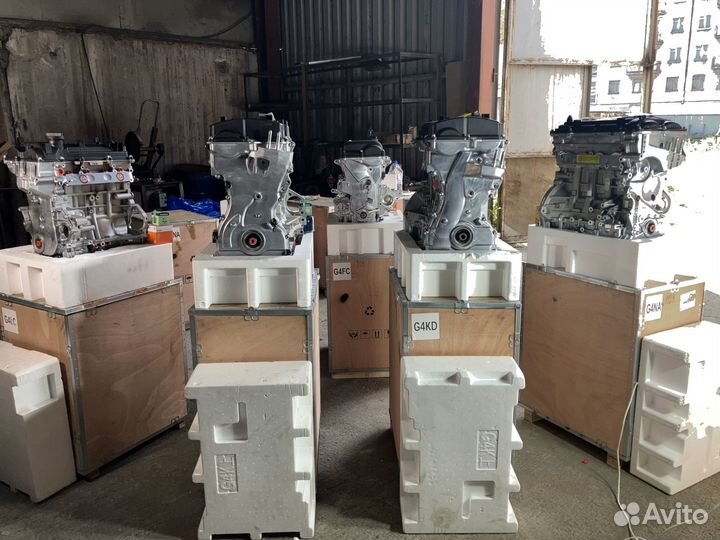 Двигатель (новый) мотор Kia Ceed Hyundai Solaris